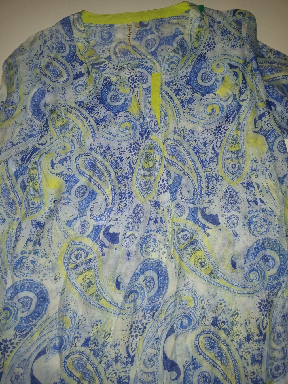 Grand & Greene Women's Shirt Size L - Picture 2 of 9